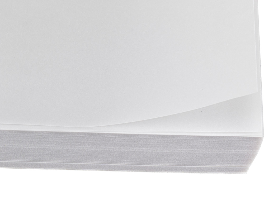 PAPIER VGTAL LIDERPAPEL CALQUE HAUTE TRANSPARENCE SURFACE RGULIRE SATINE 90G/M2 A4 210X297MM