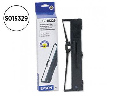 RUBAN MATRICIELLE EPSON C13S015329 COULEUR NOIR