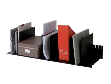 TRIEUR PAPERFLOW 10 SPARATEURS AMOVIBLES 210X275X857MM COLORIS NOIR