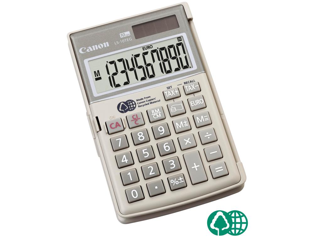CALC.CANON LS-10TEG 10CH. CALCULATRICE DE POCHE - CANON LS-10 TEG