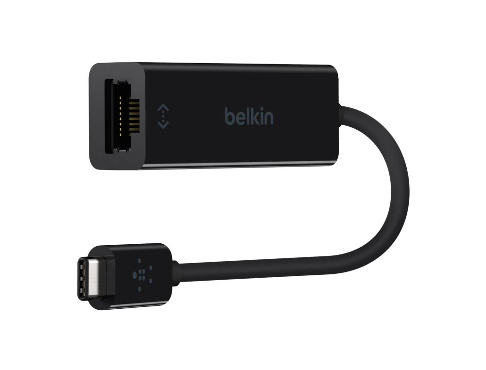 ADAPT.RESEAU USB-C 15CM BELKINADAPTATEUR RESEAU USB -C - USB3C-125/C