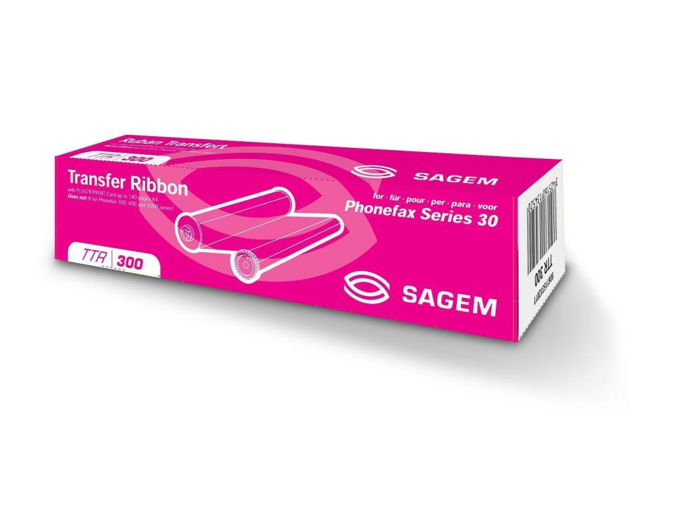 RUBAN THERM. TTR300 SAGEM KIT1ROULEAU THERMIQUE TTR300